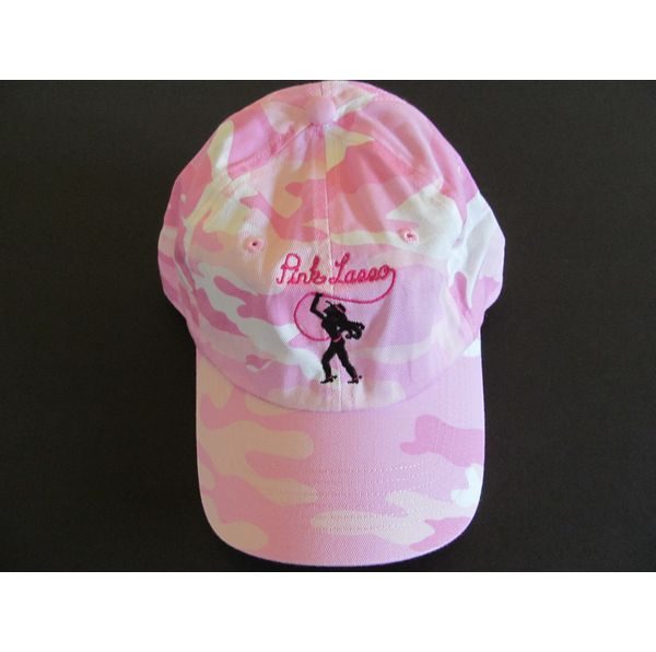 Pink Camo Hat Logo