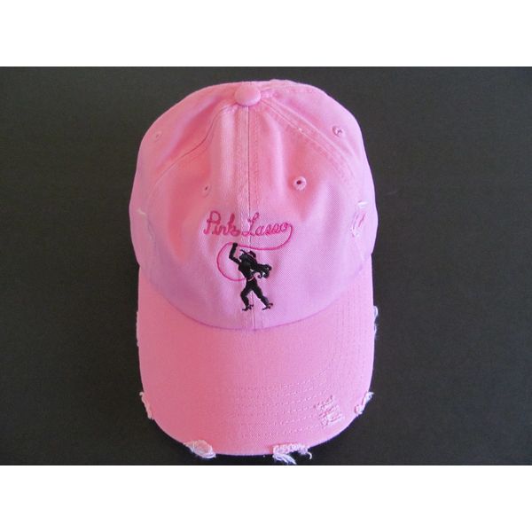 pink hat logo center