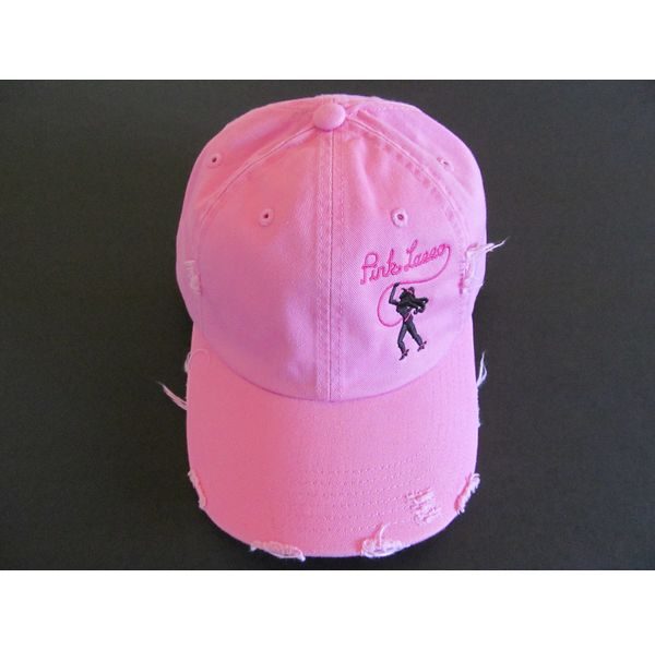 Pink Hat Logo Left